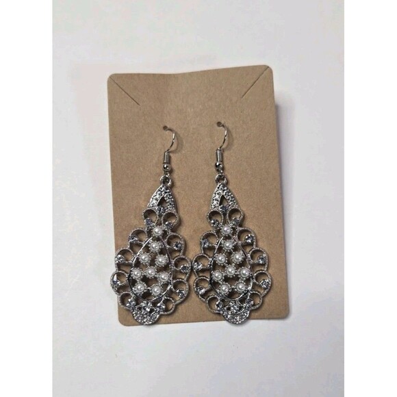 Jewelry Lot Silver Springs Silvertone Theme Clean Curated Bundle Free Gift - Picture 11 of 16